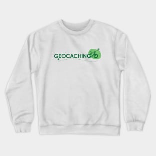 geocaching bike Crewneck Sweatshirt